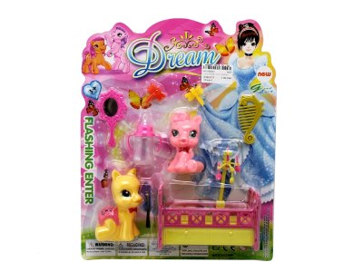 VINYL HORSE W/ACCESSORIES  - HP1058307
