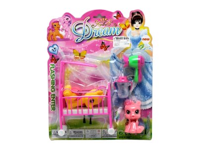VINYL HORSE W/ACCESSORIES  - HP1058308