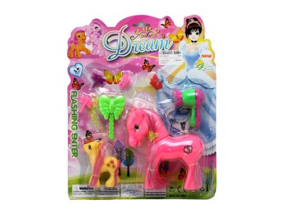 VINYL HORSE W/ACCESSORIES  - HP1058310