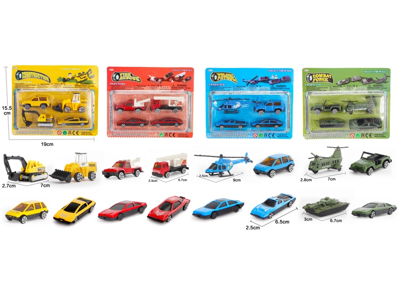 FREE WAY DIE CAST CAR 4ASST - HP1058634