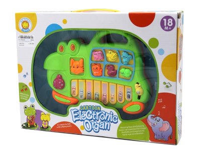 CARTOON ELECTRONIC ORGAN W/MUSIC & LIGHT - HP1059048