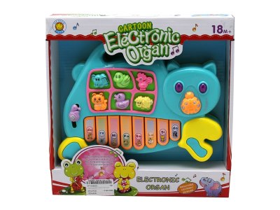 CARTOON ELECTRONIC ORGAN W/MUSIC & LIGHT - HP1059053