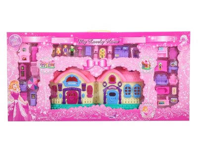 VILLA & FURNITURE W/LIGHT & MUSIC INCLUDED BATTERY - HP1059277