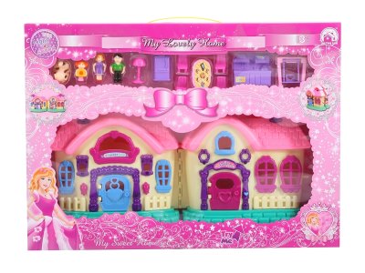 VILLA & FURNITURE W/LIGHT & MUSIC INCLUDED BATTERY - HP1059279