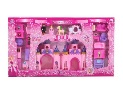 CASTLE & FURNITURE W/LIGHT & MUSIC INCLUDED BUTTONCELL 2COLOR - HP1059288