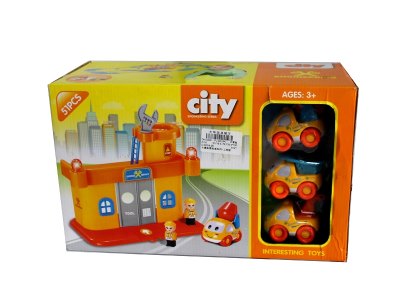 CITY ENGINEERING SET W/FREE WAY CAR - HP1059348