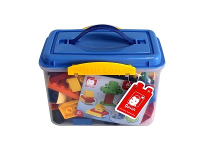 BUILDING BLOCK 64PCS RED/BLUE/YELLOW - HP1059423