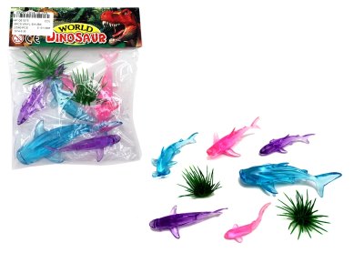 6PCS VINYL SHARK - HP1061075