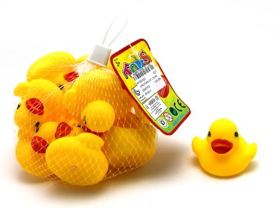 12PCS 5.5CM VINYL DUCKS  - HP1061420