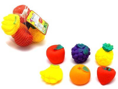 6PCS VINYL FRUIT - HP1061425