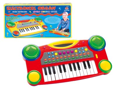 B/O ELECTRONIC KEYBOARD /RED/YELLOW - HP1061479
