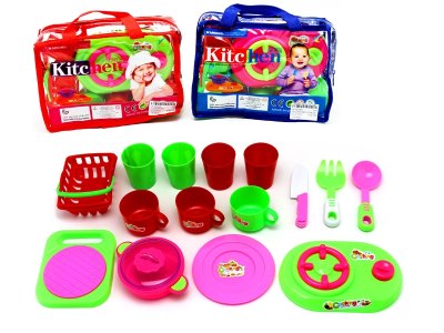 餐具  红蓝2色混装 - HP1061566