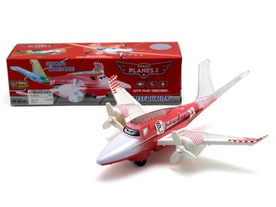 B/O PLANE W/LIGHT & MUSIC & BUMP AND GO  - HP1062003