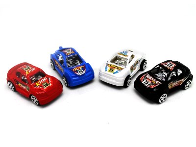 4只装回力赛车 红白黑蓝4色4款混装 - HP1062214