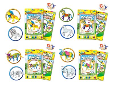DIY PAINTING 3D PUZZLE  4ASST  - HP1062543