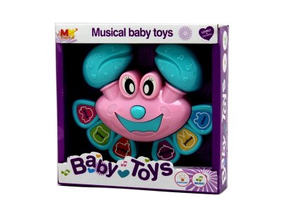 B/O CRAB W/LIGHT & MUSIC PURPLE/PINK/BLUE - HP1062655