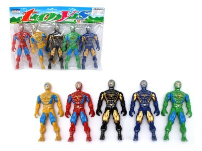 5PCS SPIDERMAN SET W/LIGHT - HP1062722