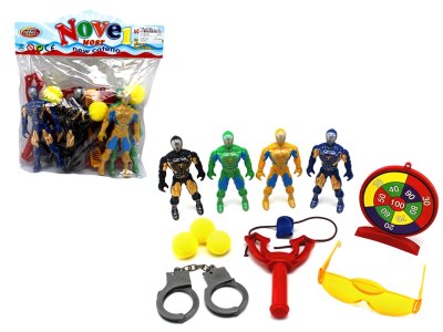 5PCS SPIDERMAN SET W/LIGHT & ACCESSORIES - HP1062728