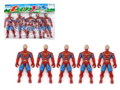 5PCS SPIDERMAN SET W/LIGHT - HP1062731