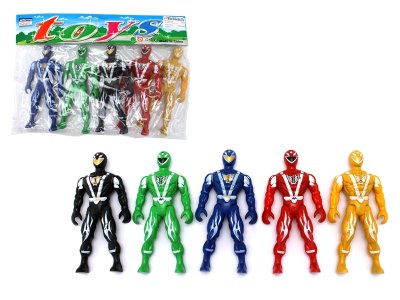 5PCS SUPER WARRIORS SET W/LIGHT . - HP1062732