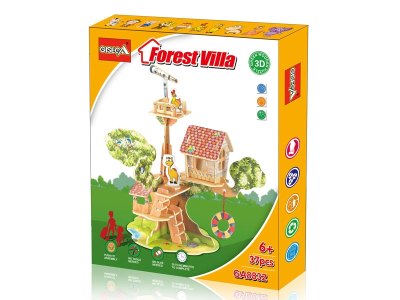 37PCS 3D WOODEN PUZZLE - HP1063231