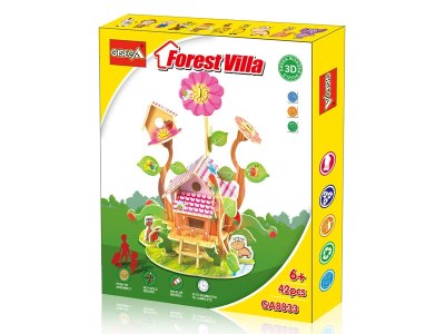 42PCS 3D WOODEN PUZZLE - HP1063232