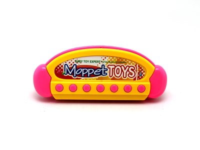 HARMONICA (INFANT MUSICAL INSTRUMENT)PINK/BLUE/YELLOW - HP1063242
