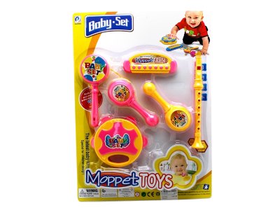 INFANT MUSICAL INSTRUMENT PINK/BLUE/YELLOW - HP1063257
