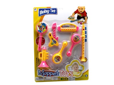 INFANT MUSICAL INSTRUMENT PINK/BLUE/YELLOW - HP1063258