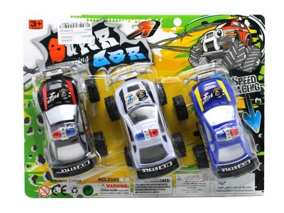 3只装回力越野警车 白黑蓝3色混装 - HP1063376