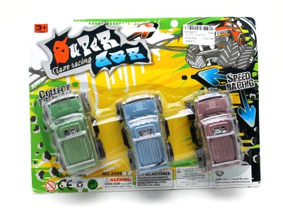 3只装回力悍马车 红蓝绿3色混装 - HP1063377