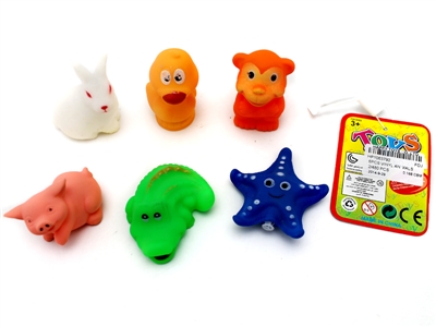 6PCS VINYL ANIMALS  - HP1063792