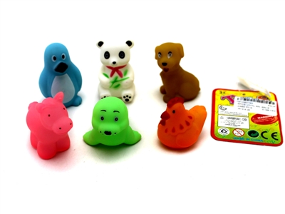 6PCS VINYL ANIMALS  - HP1063793