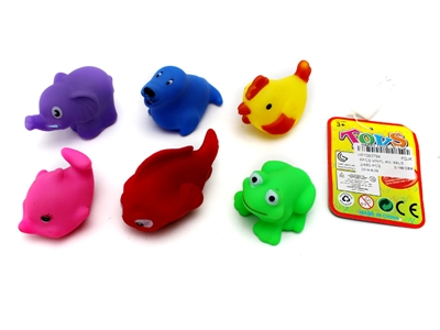6PCS VINYL ANIMALS  - HP1063794