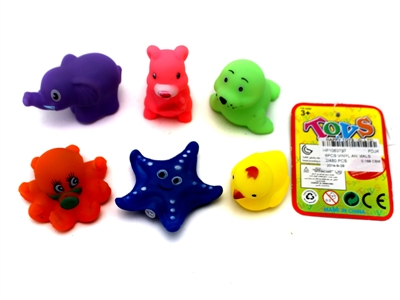 6PCS VINYL ANIMALS  - HP1063797