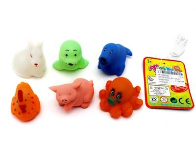 6PCS VINYL ANIMALS  - HP1063799