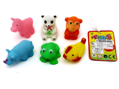 6PCS VINYL ANIMALS  - HP1063800