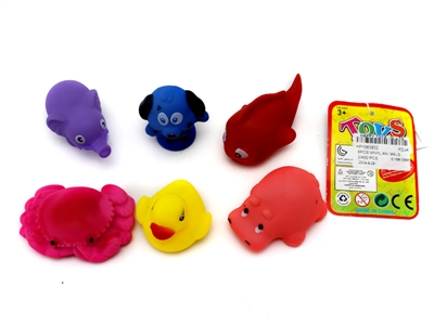6PCS VINYL ANIMALS  - HP1063802