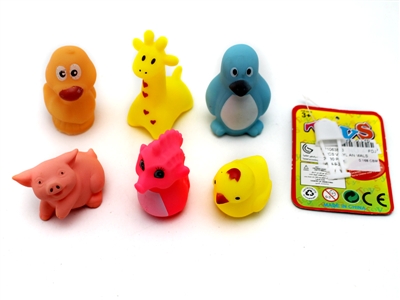 6PCS VINYL ANIMALS  - HP1063803