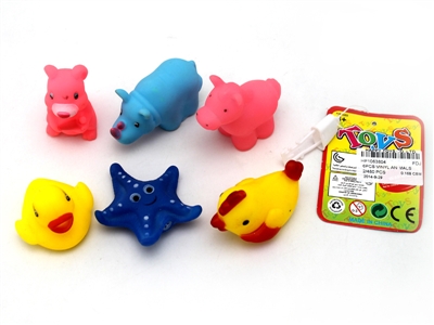 6PCS VINYL ANIMALS  - HP1063804