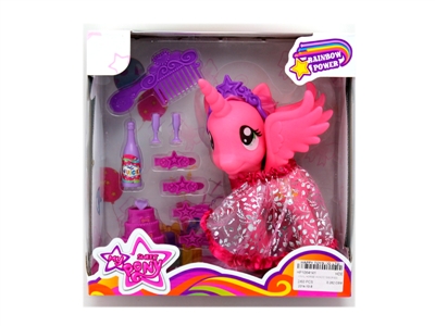 VINYL HORSE W/ACCESSORIES - HP1064141