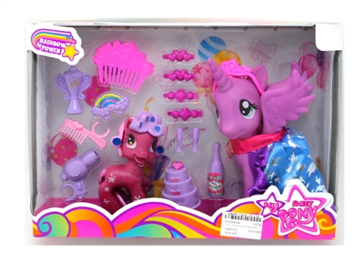 VINYL HORSE W/ACCESSORIES - HP1064144