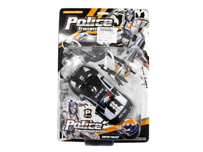 DEFORMATION POLICE CAR BLUE/BLACK - HP1065147