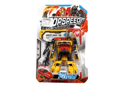 DEFORMATION RACING CAR RED/YELLOW - HP1065148