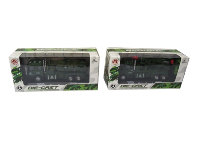 1:60回力合金军事模型火箭车 2款混 - HP1065354
