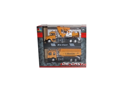 1:60回力合金模型 工程车 2款混 - HP1065370
