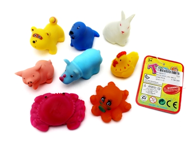 8PCS VINYL ANIMALS  - HP1065517
