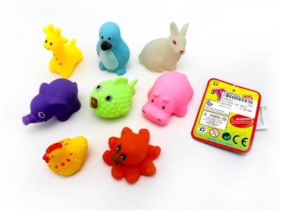 8PCS VINYL ANIMALS  - HP1065521