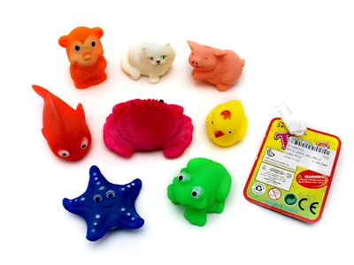 8PCS VINYL ANIMALS  - HP1065522