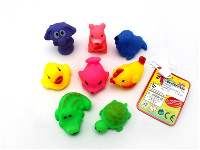 8PCS VINYL ANIMALS  - HP1065524